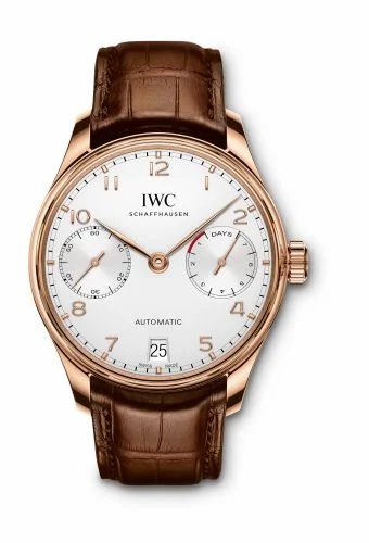 IWC Portugieser Automatic 5007 Red Gold / Silver IW5007-01 (5007-01, IW500701)